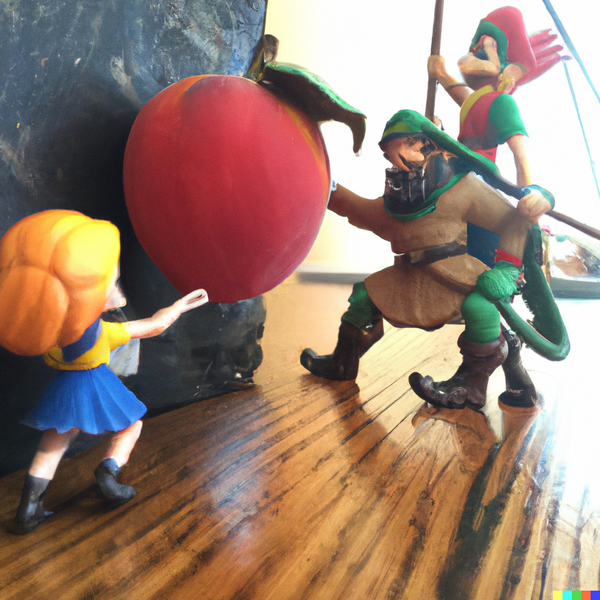 Mario & Peach in the Kingdom of Hyrule