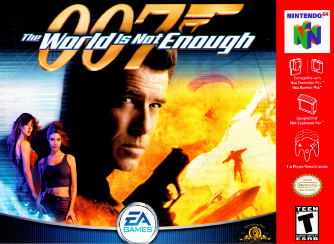The World Is Not Enough【中古美品・N64北米版】 N64 Game US Version of The World Is Not Enough - Walmart.com
