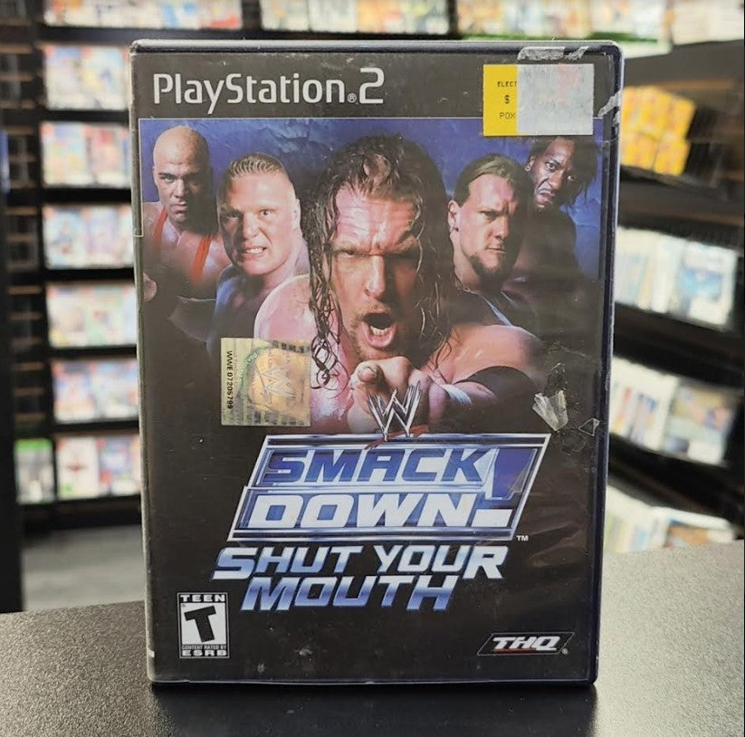 Jeux Vidéo WWE SmackDown! Shut Your Mouth PlayStation 2 (PS2) d'occasion