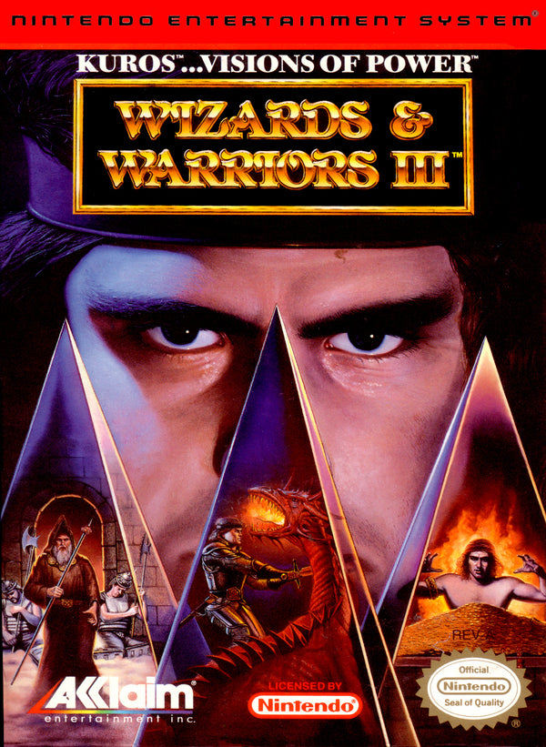 Wizards And Warriors III Kuros Visions Of Power NES