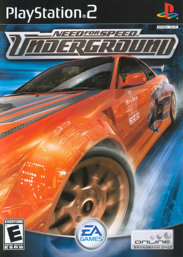 Need For Speed Underground Playstation 2