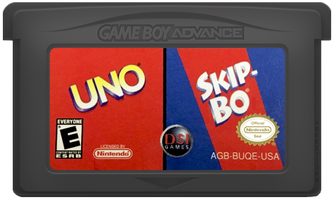 Uno And Skip-Bo Game Boy Advance