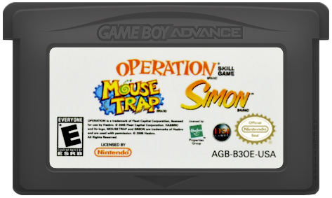 Mouse Trap / Operation / Simon Game Boy Advance