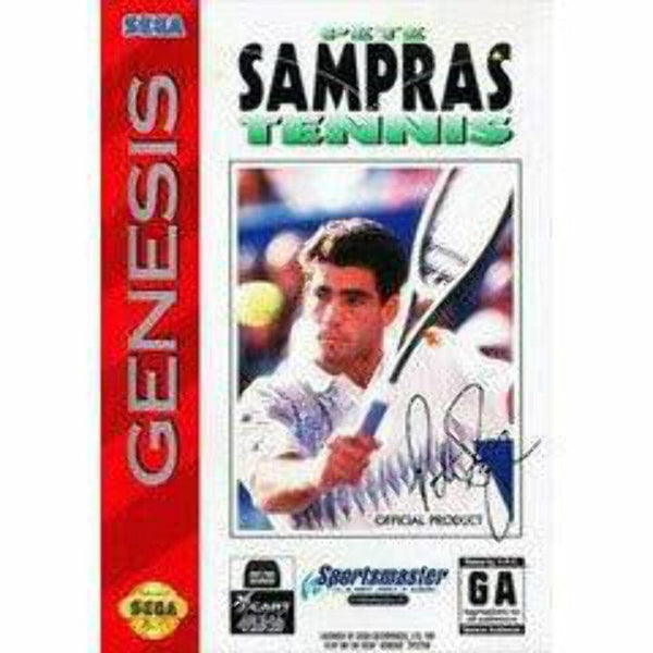 Pete Sampras Tennis Sega Genesis