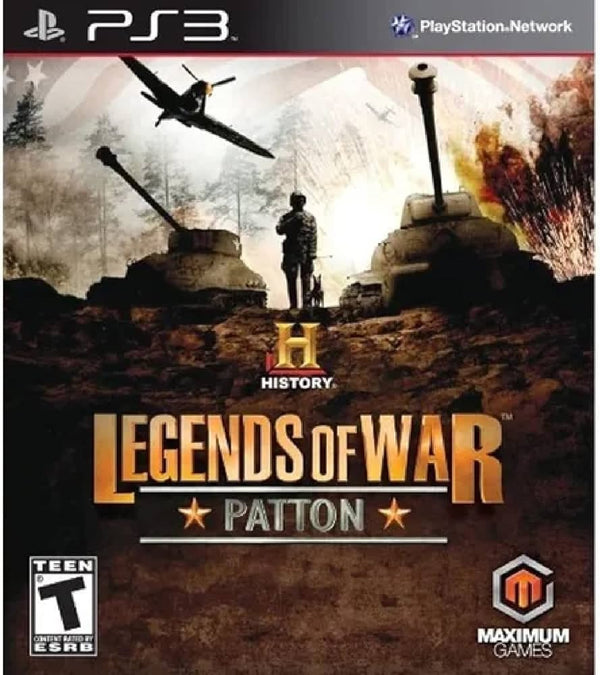 History Legends Of War Patton Playstation 3