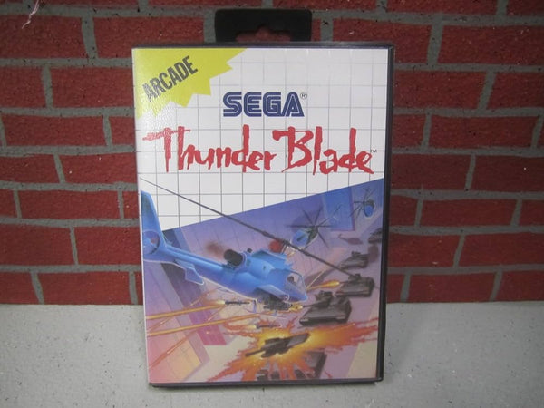 Thunder Blade Sega Master System