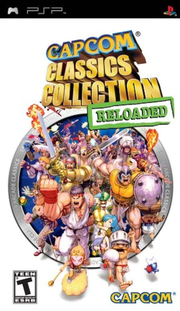 Capcom Classics Collection Reloaded PSP