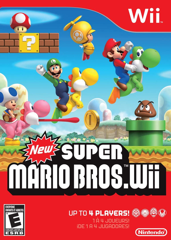 New Super Mario Bros. Wii Wii ( DISC ONLY)