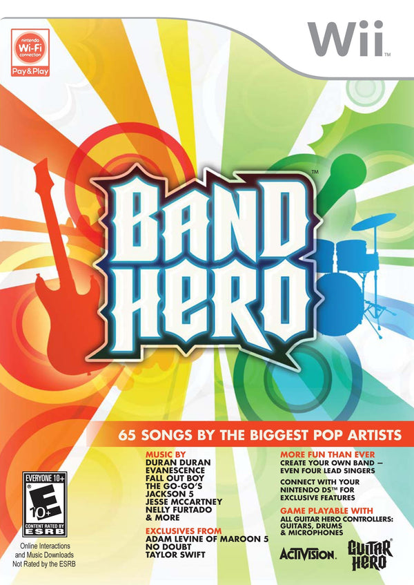 Band Hero Wii
