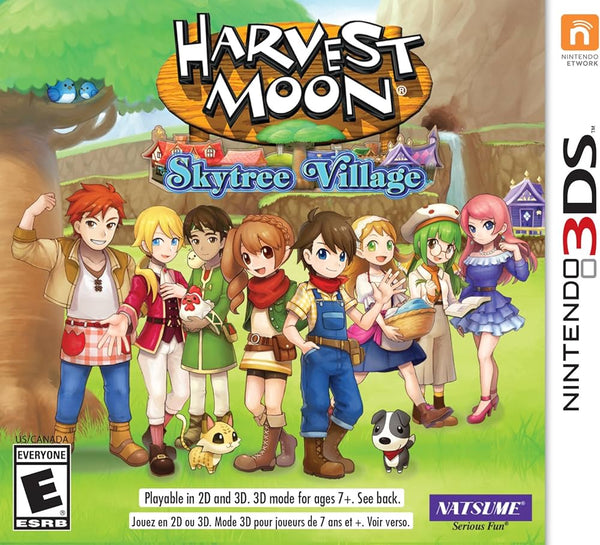 Harvest Moon Skytree Village Nintendo 3DS