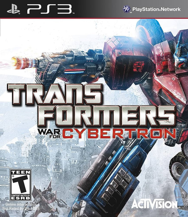 Transformers War for Cybertron PlayStation 3