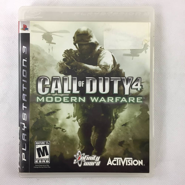 Call Of Duty 4 Modern Warfare Playstation 3