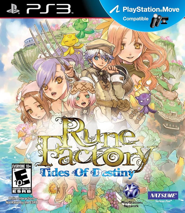 Rune Factory Tides Of Destiny Playstation 3