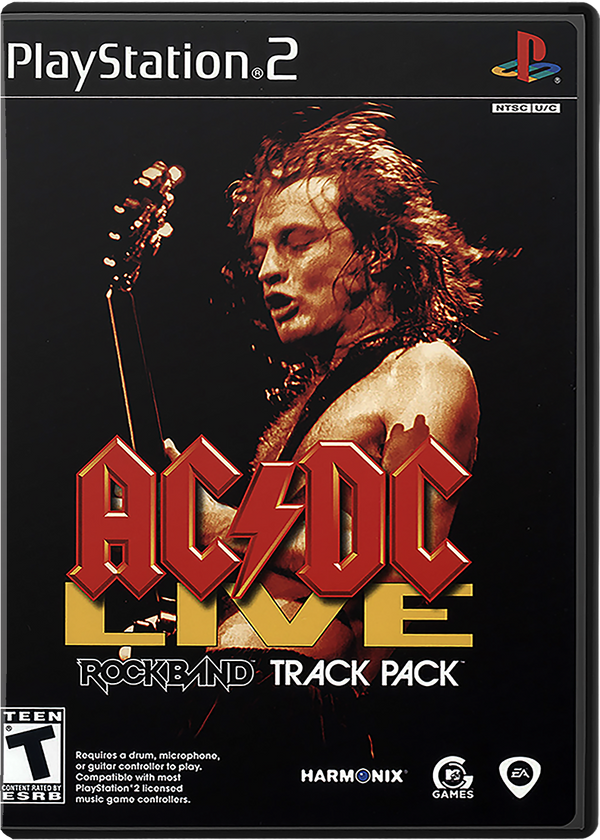 AC/DC Live Rock Band Track Pack Playstation 2