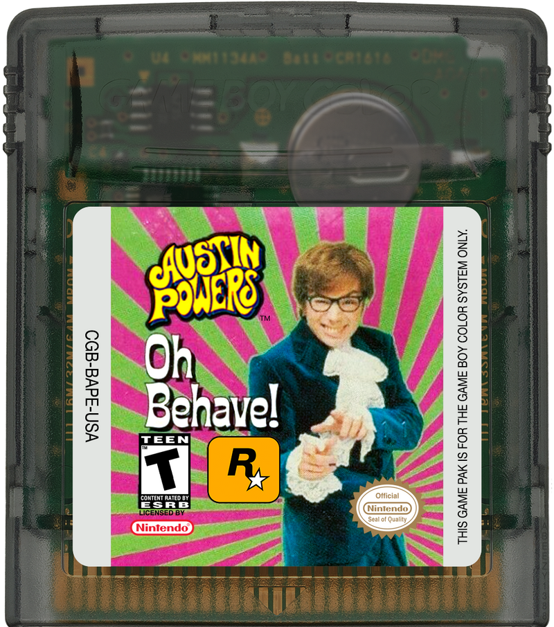 Austin Powers Oh Behave Game Boy Color