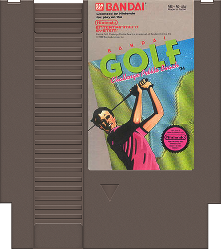 Bandai Golf Challenge Pebble Beach NES