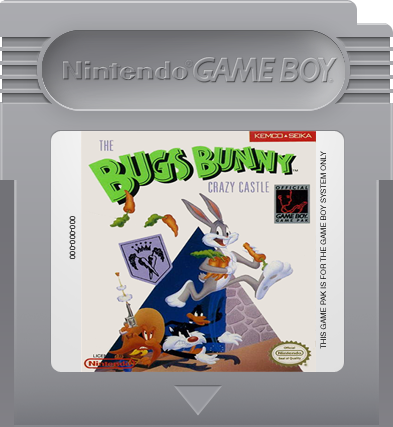 Manuel D'instructions BUGS BUNNY CRAZY CASTLE Pour Game Boy – Notice Originale Complète