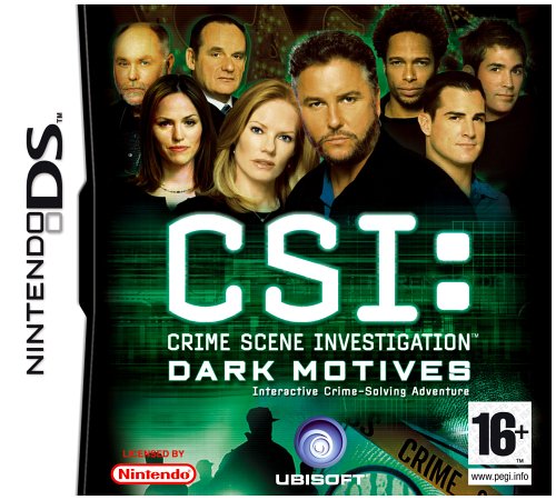CSI Dark Motives Nintendo DS