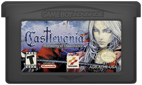 Castlevania Harmony Of Dissonance GameBoy Advance