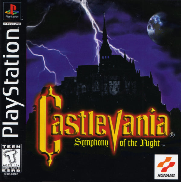 Castlevania Symphony Of The Night Playstation