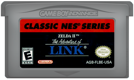 NES zelda II the adventure of link Gameboy Advance