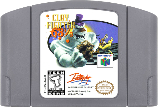 Clay Fighter 63 1/3 Nintendo 64