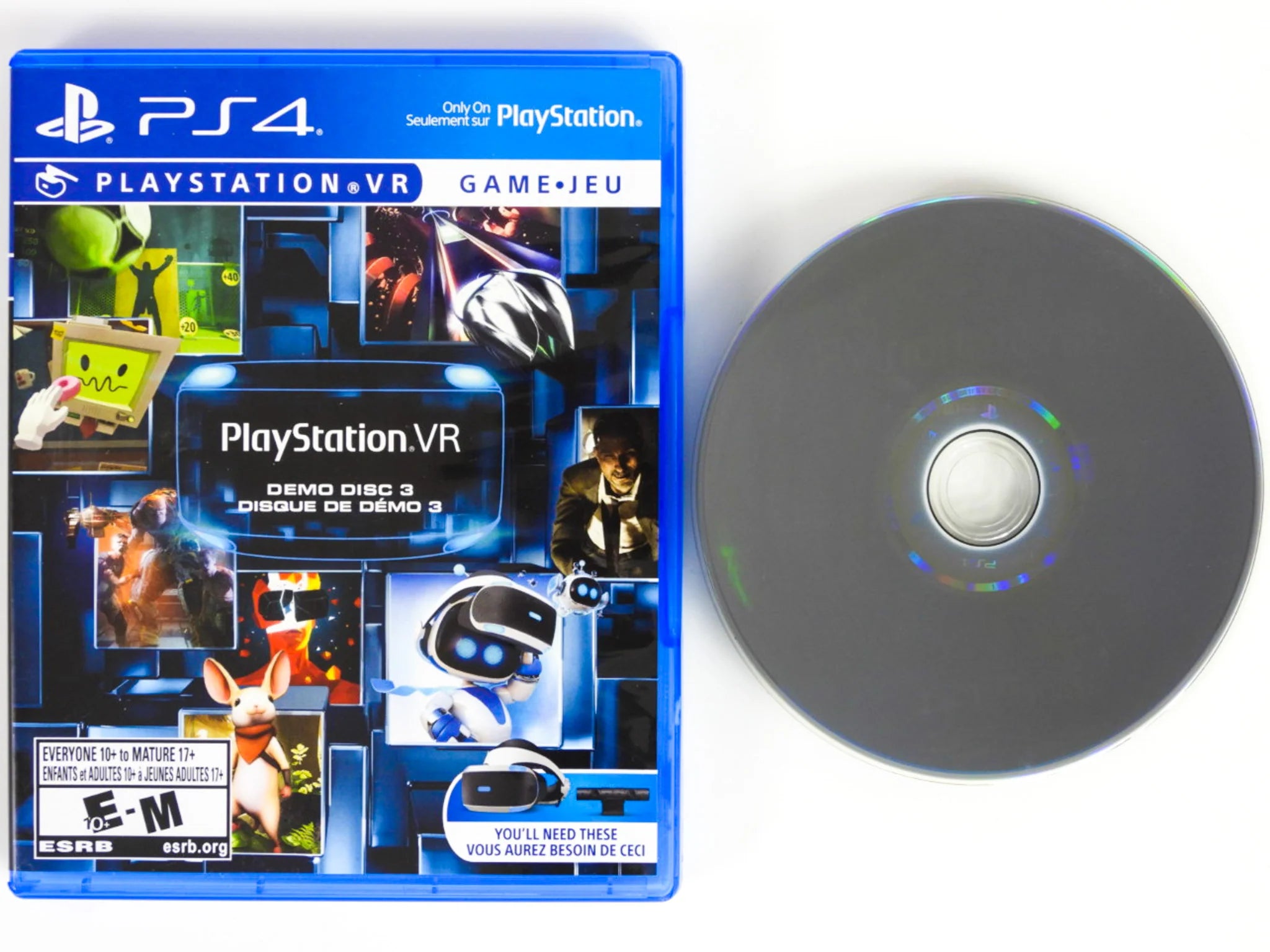 Playstation VR Demo Disc Playstation