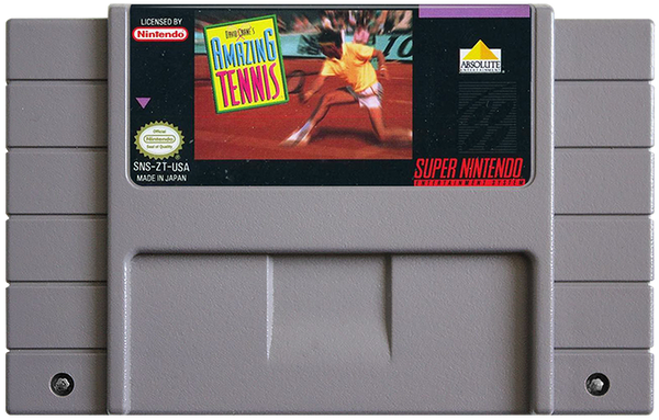 David Crane's Amazing Tennis Super Nintendo
