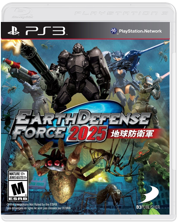 Earth Defense Force 2025 Playstation 3