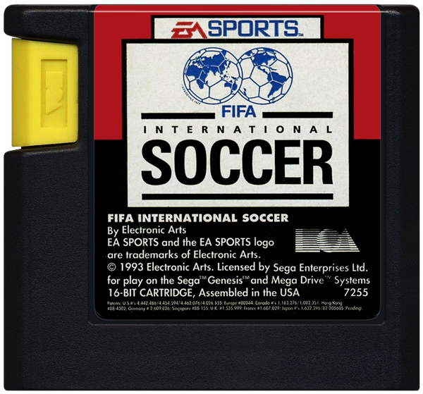 FIFA International Soccer Sega Genesis