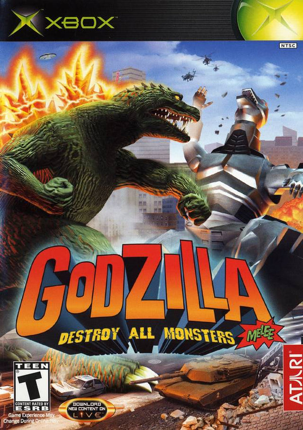 Godzilla Destroy All Monsters Melee Xbox