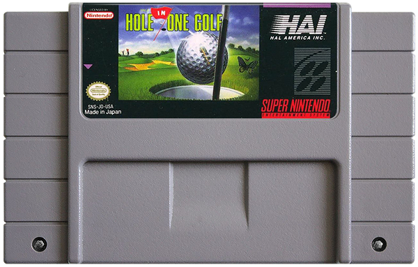 Hal's Hole In One Golf Super Nintendo