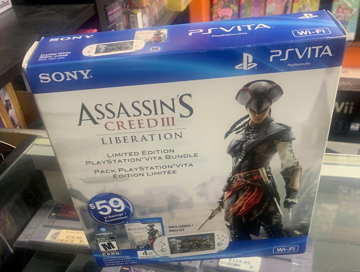 PS Vita Assassin's Creed III Liberation Limited Edition Bundle