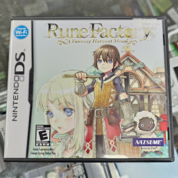 Rune Factory A Fantasy Harvest Moon Nintendo DS
