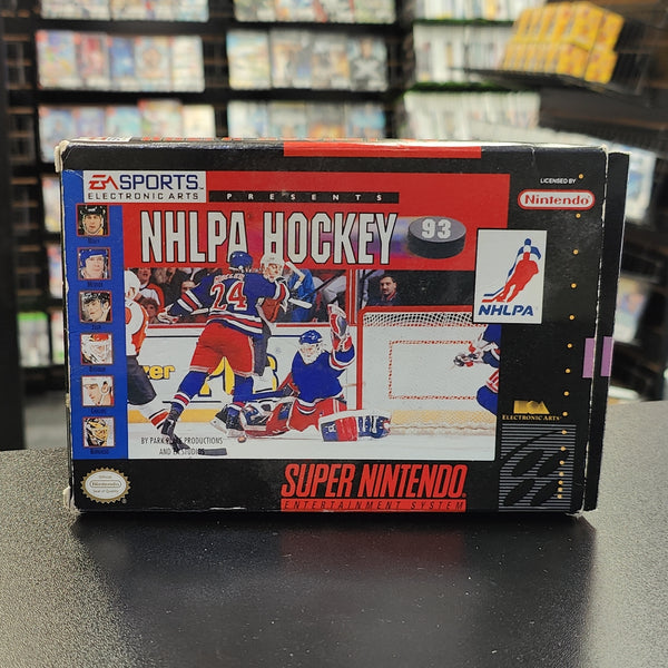 NHLPA Hockey '93 Super Nintendo