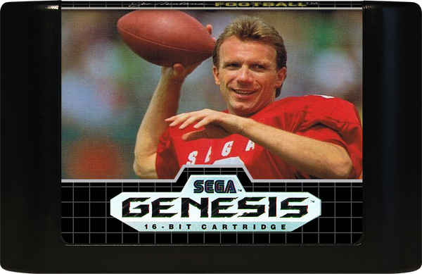 Joe Montana Football Sega Genesis
