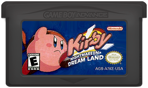 Kirby Nightmare In Dreamland GameBoy Advance