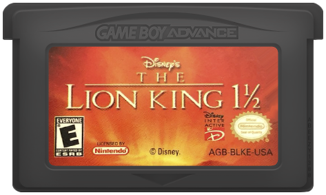 The Lion King 1 1/2 Game Boy Advance