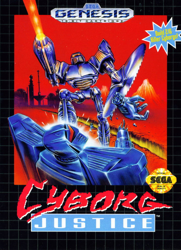 Cyborg Justice Sega Genesis