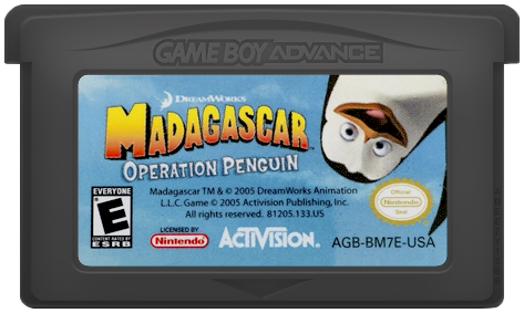 Madagascar Operation Penguin GameBoy Advance