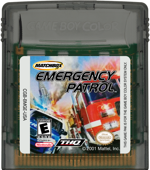Matchbox Emergency Patrol Game Boy Color
