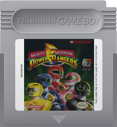 Mighty Morphin Power Rangers GameBoy
