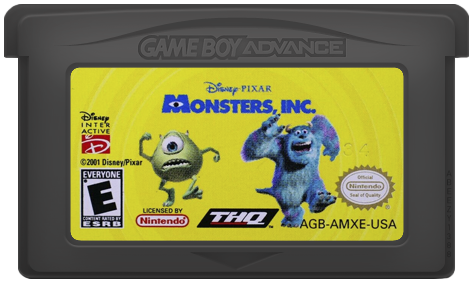 Monsters Inc Game Boy Advance