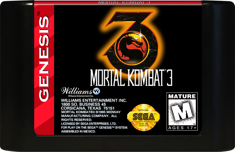 mortal kombat 3 sega game gear Mortal Kombat 3 Sega Genesis