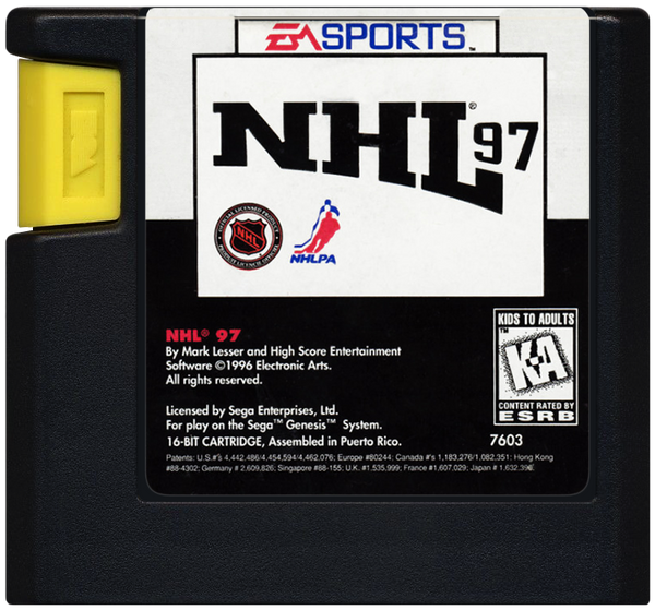 NHL 97 Sega Genesis
