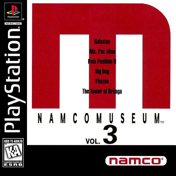Namco Museum Volume 3 Playstation