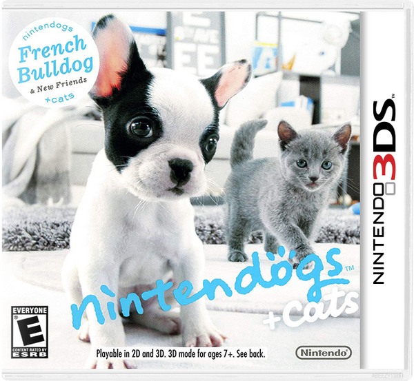 Nintendogs + Cats: French Bulldog & New Friends Nintendo 3DS