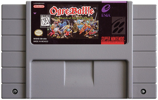 Ogre Battle The March Of The Black Queen Super Nintendo