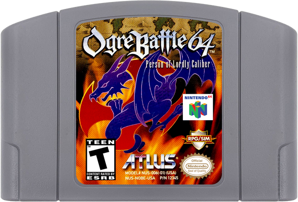 Ogre Battle 64: Person Of Lordly Caliber Nintendo 64