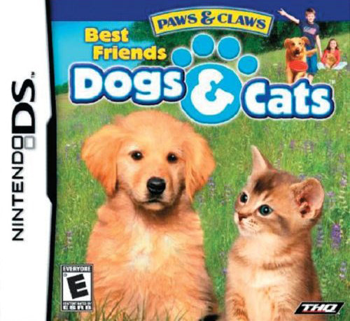 Paws And Claws Dogs And Cats Best Friends Nintendo DS